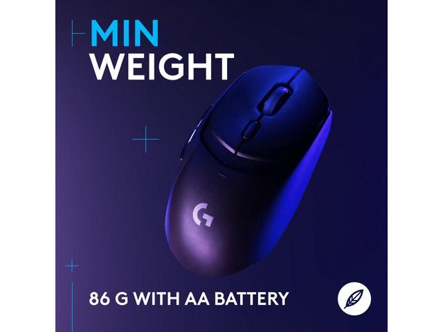 Logitech - G309 LIGHTSPEED Lightweight Wireless Optical Gaming Mouse with HERO 25K Sensor - Wireless - Black - image 5