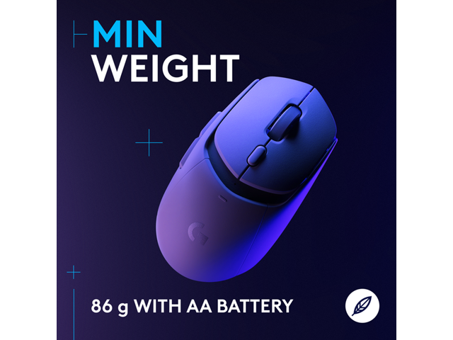 Logitech - G309 LIGHTSPEED Lightweight Wireless Optical Gaming Mouse with HERO 25K Sensor - Wireless - White - image 5