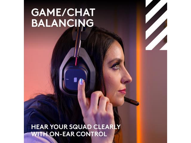 Logitech - A50 LIGHTSPEED Wireless Gaming Headset + Base Station (Gen 5) for Xbox, PlayStation 5, PC/Mac or Nintendo Switch - Black - image 12