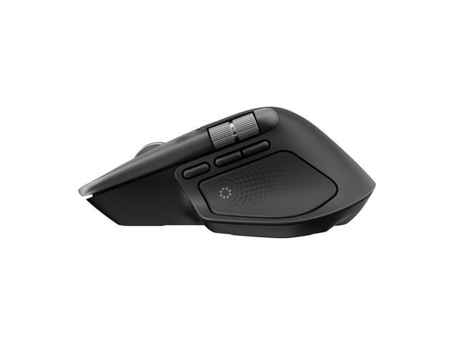 Logitech - MX Master 4 for Mac - Wireless Laser Ergonomic Mouse with Advanced Performance Haptic Feedback - Wireless - Space Black - image 6
