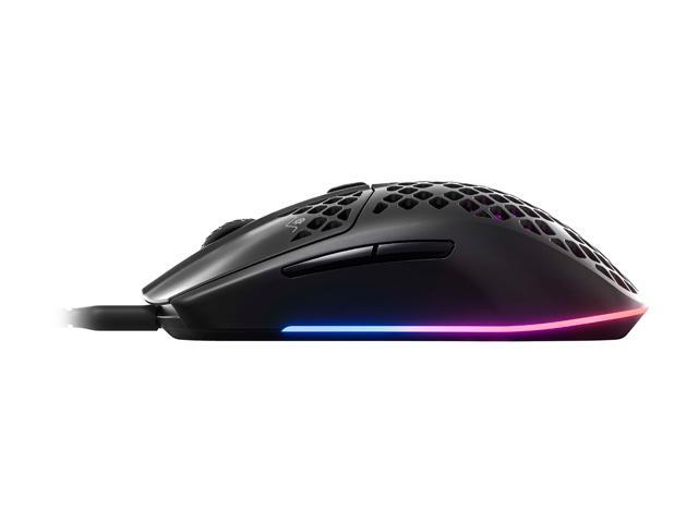 SteelSeries - Aerox 3 Super Light Honeycomb Wired RGB Optical Gaming Mouse - Wired - Onyx - image 3