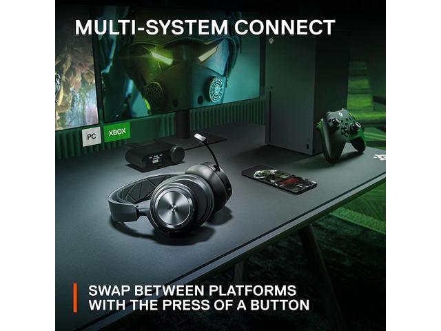 SteelSeries - Arctis Nova Pro Wireless Multi Gaming Headset for Xbox Series X|S, Xbox One - Black - image 9