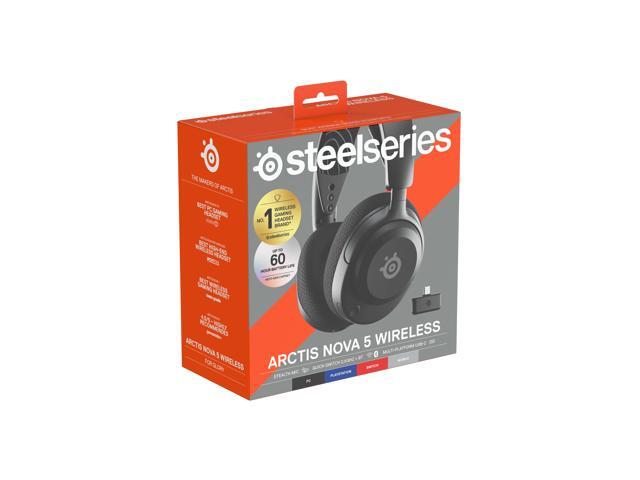 SteelSeries - Arctis Nova 5 Wireless Gaming Headset for PC, PS5, and PS4 - Black - image 12
