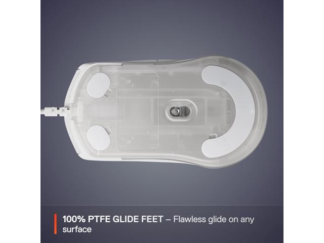 SteelSeries - Rival 3 Gen 2 Wired Optical Gaming Mouse with 3-Zone RGB - Wired - White - image 7