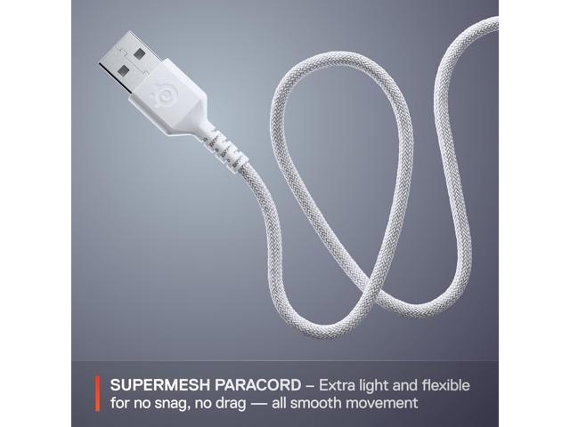 SteelSeries - Rival 3 Gen 2 Wired Optical Gaming Mouse with 3-Zone RGB - Wired - White - image 8