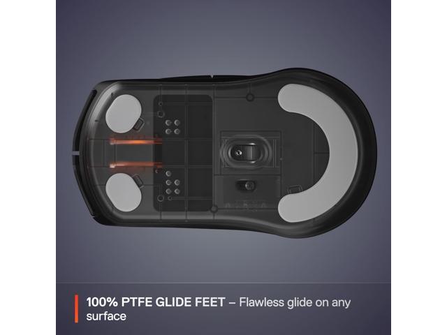 SteelSeries - Rival 3 Gen 2 Wireless Optical Gaming Mouse with Ultra-fast clicks - Wireless - Black - image 6