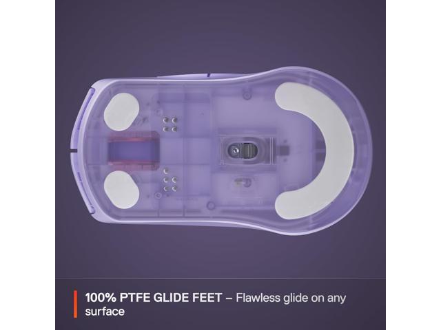 SteelSeries - Rival 3 Gen 2 Wireless Optical Gaming Mouse with Ultra-fast clicks - Wireless - Lavender - image 7