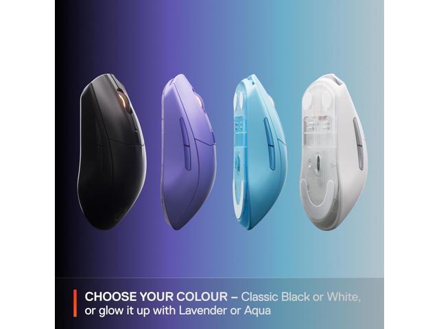 SteelSeries - Rival 3 Gen 2 Wireless Optical Gaming Mouse with Ultra-fast clicks - Wireless - Aqua - image 8