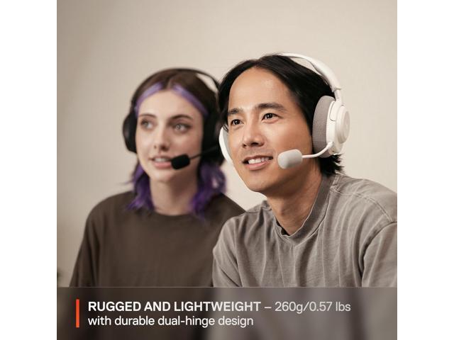 SteelSeries - Arctis Nova 3X Wireless Gaming Headset for Xbox, PlayStation, PC, Mobile, Handhelds, and Switch - White - image 9