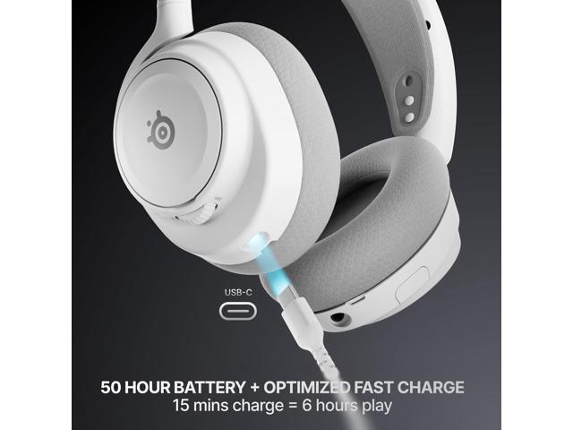 SteelSeries - Arctis Nova 7 Gen 2 Wireless Over-The-Ear Multi Gaming Headset for PC, PS5, Switch, Handheld - White - image 6