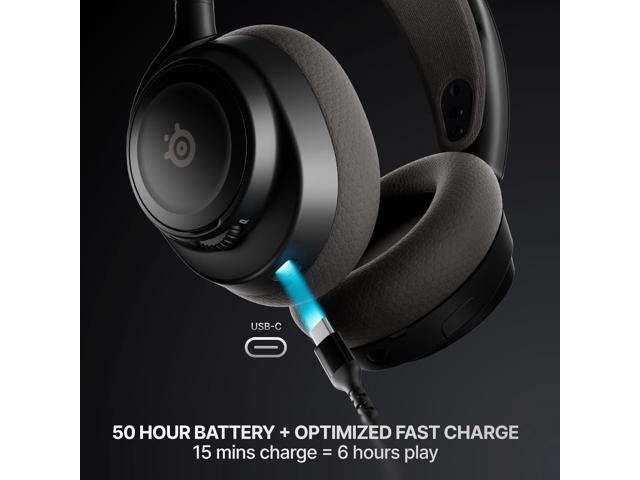 SteelSeries - Arctis Nova 7X Gen 2 Wireless Over-The-Ear Multi Gaming Headset for Xbox, PC, PS5, Switch, Handheld - Black - image 6
