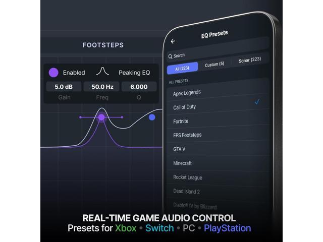 SteelSeries - Arctis Nova 7X Gen 2 Wireless Over-The-Ear Multi Gaming Headset for Xbox, PC, PS5, Switch, Handheld - Black - image 8