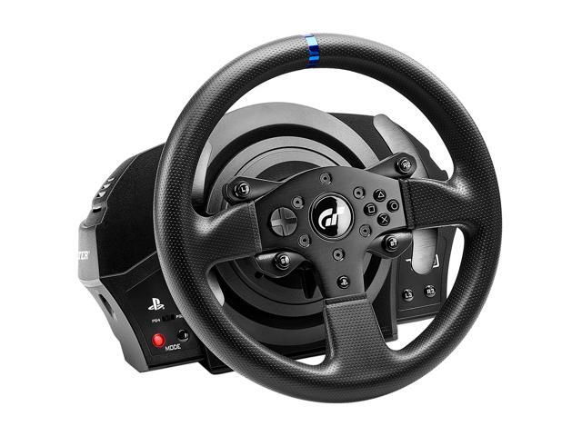 Thrustmaster - T300RS GT Racing Wheel and 3 Pedal Set for PlayStation 4, PlayStation 5,Windows - Black - image 4