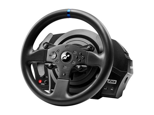 Thrustmaster - T300RS GT Racing Wheel and 3 Pedal Set for PlayStation 4, PlayStation 5,Windows - Black - image 3