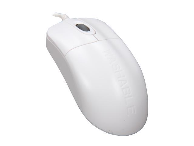 SEAL SHIELD SILVER STORM Optical Mouse STWM042 White Wired Optical Mouse