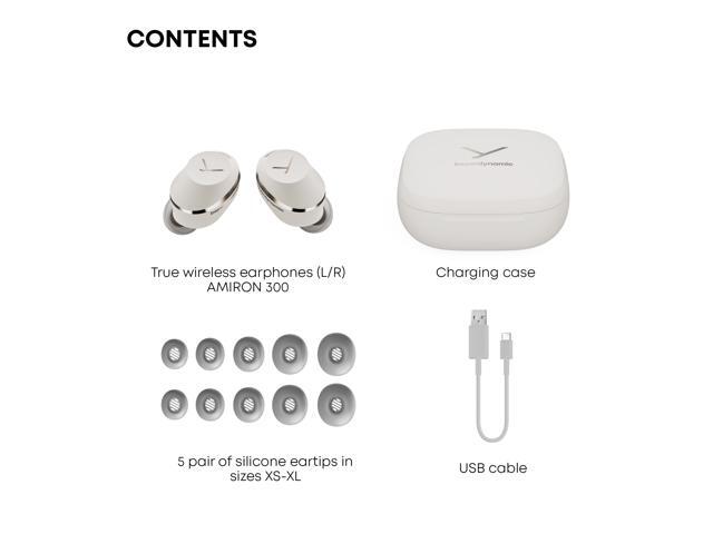 beyerdynamic Amiron 300 True Wireless Noise Cancelling Earphones, Cream