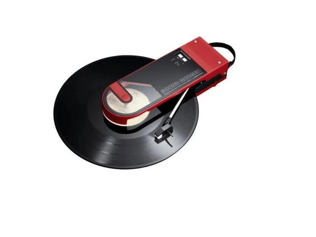 Audio Technica Sound Burger - Portable Bluetooth Turntable - Black