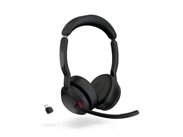 Jabra Evolve2 55 Link380c MS Stereo Wireless Headset - Black - image 2