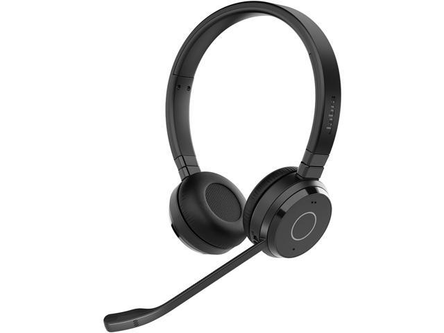 Jabra Evolve 65 TE (Third Edition) Wireless Dual-Ear Headphones - Noise-Canceling Mic, 16 hrs Battery Life, Dual Connectivity, MS Teams Certified,...