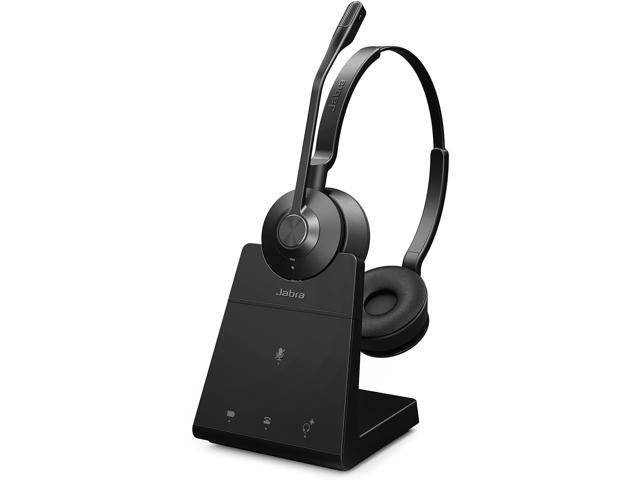 Jabra Engage 45 SE (Second Edition) Wireless Dual-Ear Headphones - Bluetooth, Noise-Canceling Microphone, 13 Hour Battery Life, Dual Connectivity,...