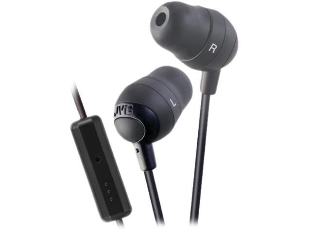 JVC Black HA-F160-B-K Earbud Gumy Headphone