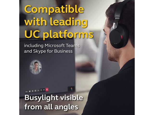 Jabra Evolve2 85 UC Stereo - headset - image 7