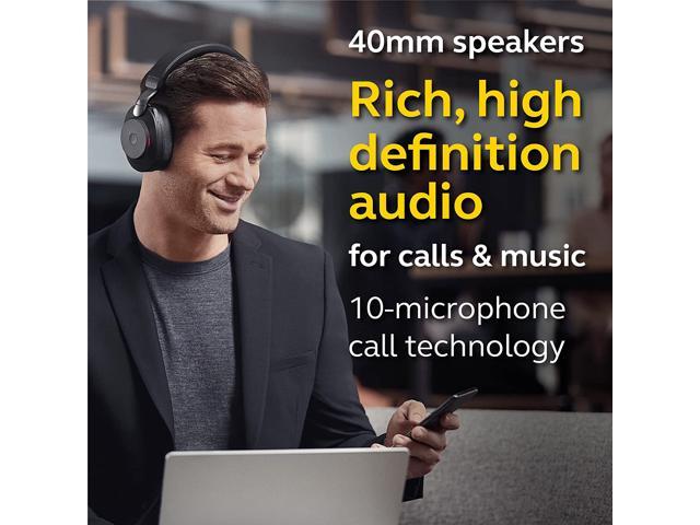Jabra Evolve2 85 UC Stereo - headset - image 4