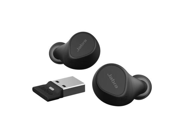 Jabra Evolve2 Buds USB-A UC True Wireless Earbuds with mic - Black - image 2