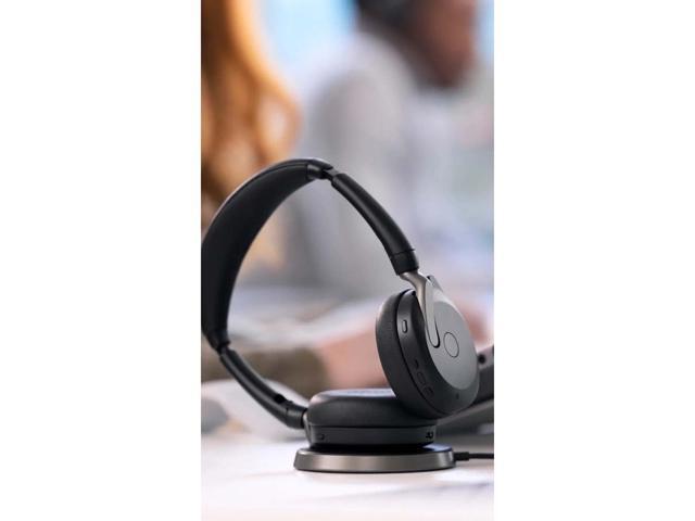Jabra Evolve2 65 Flex Link380a UC Stereo Headset with Wireless Charger - image 11