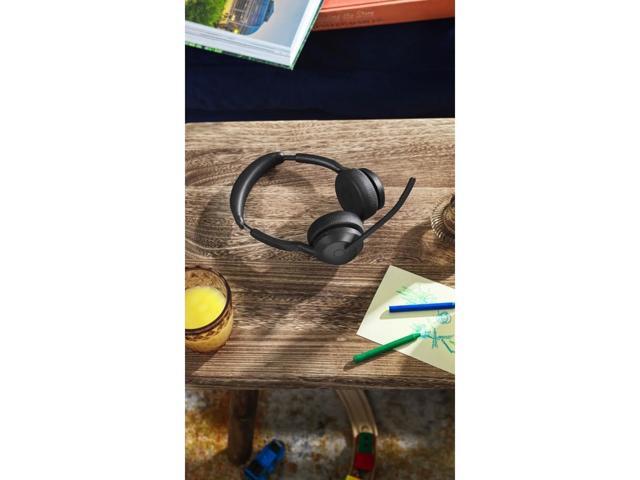 Jabra Evolve2 55 Link380c UC Stereo Headset with Stand - Black - image 7