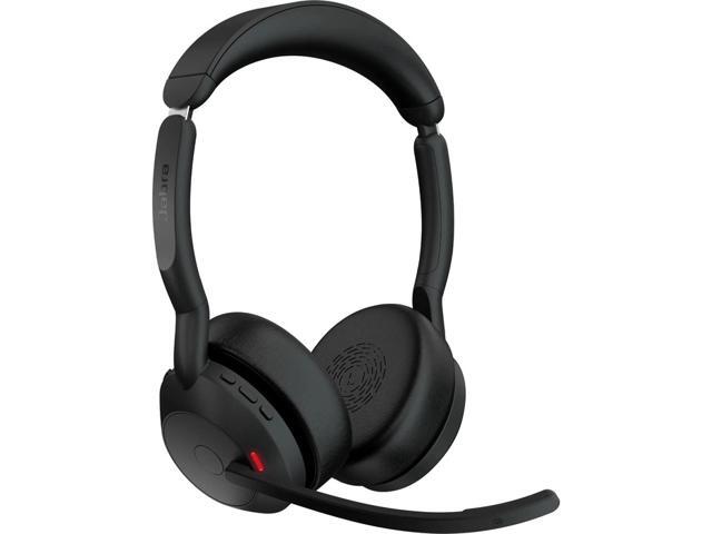 Jabra Evolve2 55 Link380c UC Stereo Headset with Stand - Black - image 5