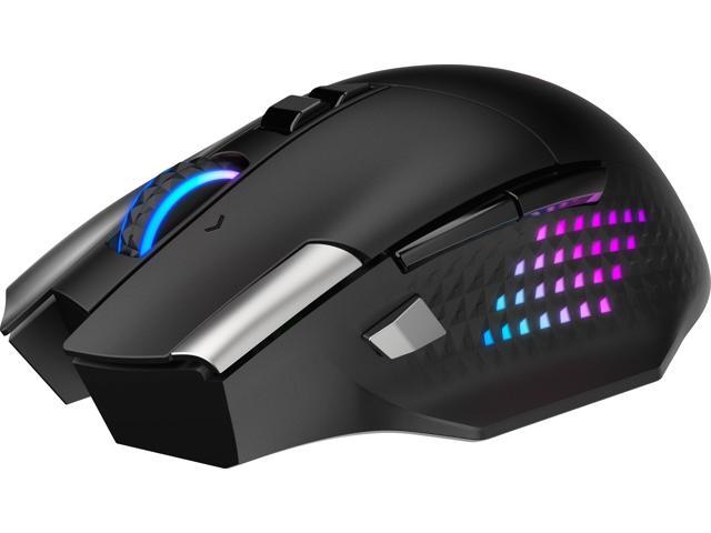 MSI Versa Pro RGB Wireless Gaming Mouse - 26,000 DPI and a 1000Hz polling - OMRON optical switches - 2.4G wireless, Bluetooth, or wired