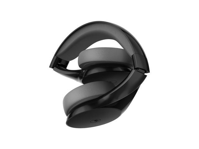 MOTOROLA XT500+ Wireless Over Ear Bluetooth Headphones with compact fold design, Black