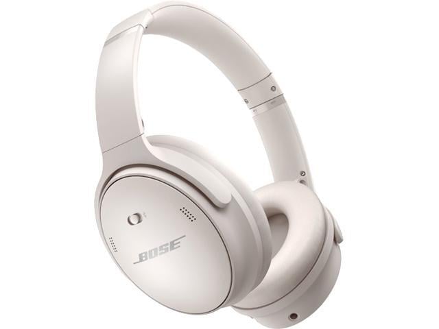 Bose - QuietComfort 45 Wireless Noise Cancelling Over-the-Ear Headphones - White Smoke