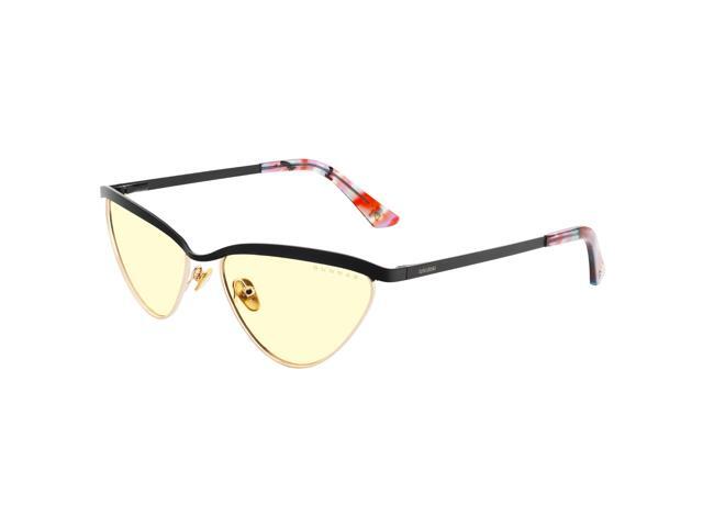 Open Box - GUNNAR TOKIDOKI YEAR OF THE DRAGON Computer Glasses Onyx/Gold Frame (Amber Lens) 65% Blue Light & 100% UV Protection, YOD-12701