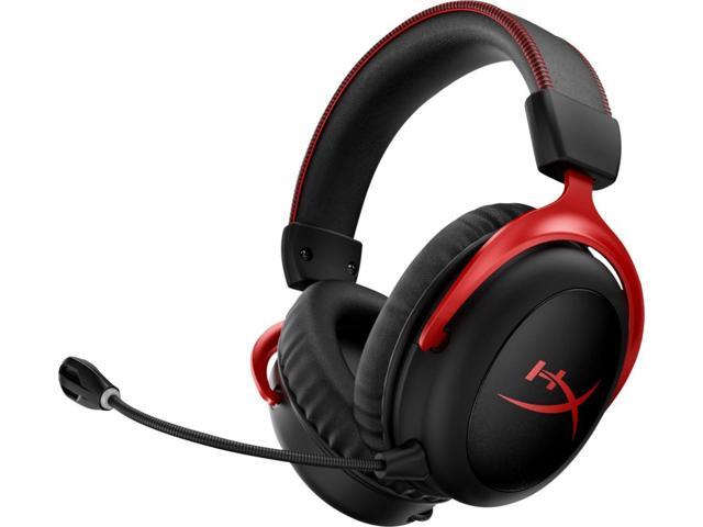 HyperX - Cloud II Wireless 7.1 Surround Sound Gaming Headset for PC and Playstation - Black/Red