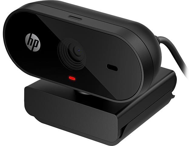 HP - 320 Full HD 1080p Webcam for Laptops and Chromebooks - Black - image 2