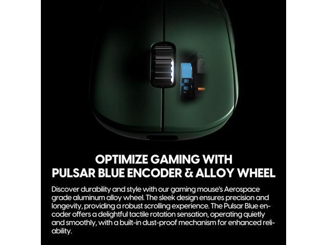 Pulsar Gaming Gears X2A Founder's Edition eS Wireless Gaming Mouse Lightweight 69g Ambidextrous, 2.4 Ghz 4K Dongle Included PAW3395 26K DPI Optical...
