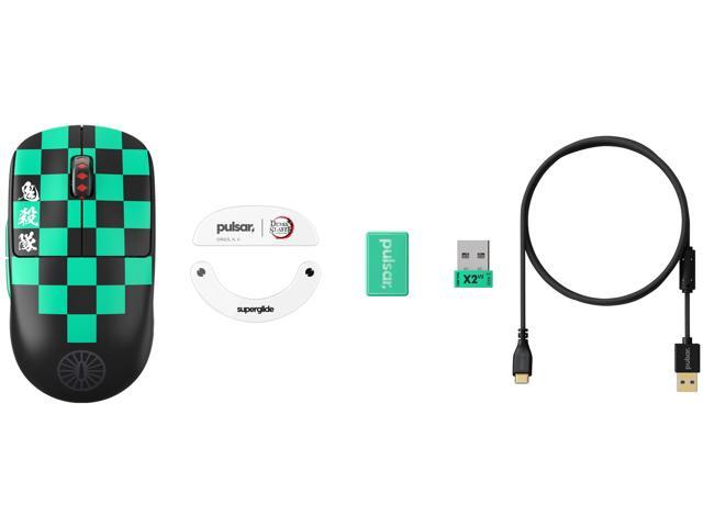 Pulsar Gaming Gears X2 V2 Demon Slayer Edition - Wireless Gaming Mouse, Ultra Lightweight 54g, PAW3395 26K DPI Sensor, 1ms Polling Rate, Optical...