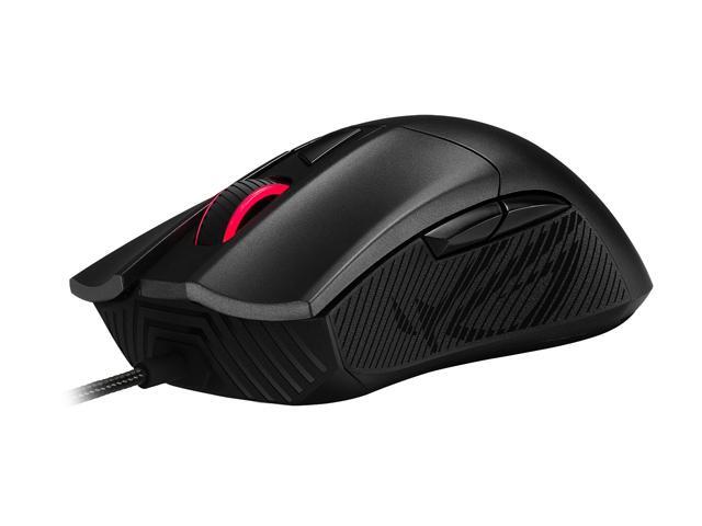 ASUS Optical Gaming Mouse - ROG Gladius II Core Ergonomic Right-hand Grip Lightweight PC Gaming Mouse 6200 DPI Optical Sensor Omron...