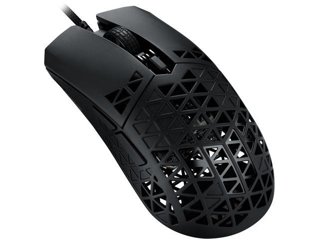 ASUS TUF Gaming M4 Air Lightweight Gaming Mouse (16,000 dpi sensor, Programmable Buttons, 47g Ultralight Air Shell, IPX6 Water Resistance, TUF.