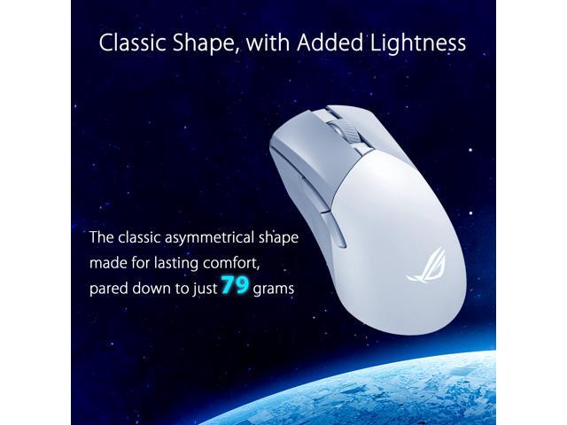 Asus ROG Gladius III Wireless AimPoint Gaming Mouse, Connectivity (2.4GHz RF, Bluetooth, Wired), 36000 DPI sensor, 6 programmable buttons, ROG...