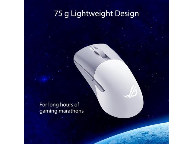 Asus ROG Keris Wireless AimPoint Gaming Mouse, Tri-mode connectivity (2.4GHz RF, Bluetooth, Wired), 36000 DPI sensor, 5 programmable buttons, ROG...