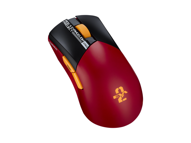 Asus ROG Gladius III Wireless AimPoint EVA-02 Edition Gaming Mouse, 2.4GHz RF, Bluetooth, Wired, 36K DPI sensor, 6 programmable buttons, ROG...