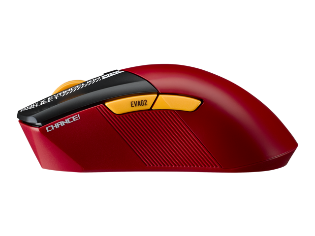 Asus ROG Gladius III Wireless AimPoint EVA-02 Edition Gaming Mouse, 2.4GHz RF, Bluetooth, Wired, 36K DPI sensor, 6 programmable buttons, ROG...