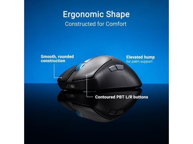 ASUS ROG Keris II WL Ace (54-gram ergonomic mouse, 42000-dpi, ROG Micro Switch, SpeedNova wireless technology, ROG Polling Rate Booster, 4000 Hz in...