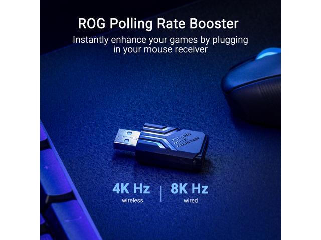 ASUS ROG Keris II WL Ace (54-gram ergonomic mouse, 42000-dpi, ROG Micro Switch, SpeedNova wireless technology, ROG Polling Rate Booster, 4000 Hz in...