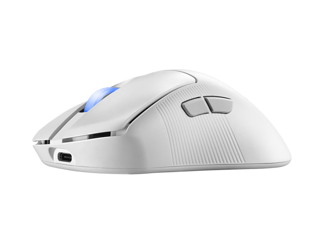 ASUS - ROG Keris II Ace Ultralight Wireless Optical Gaming Mouse with ROG SpeedNova Wireless Technology - Wireless - White - image 11