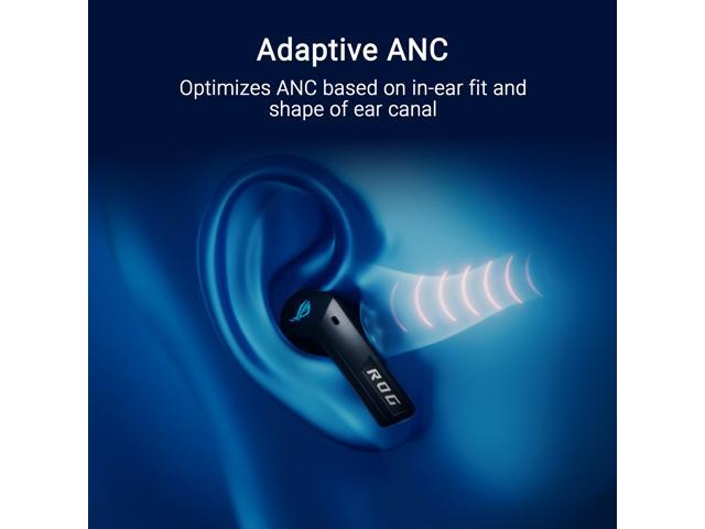 ASUS - ROG Cetra True Wireless SpeedNova In-Ear Gaming Earbuds - White - image 7