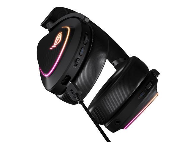 ASUS - ROG Delta II Wireless RGB Gaming Headset for PC/Mac, Xbox, PS5, PS4 and Switch - Black - image 6